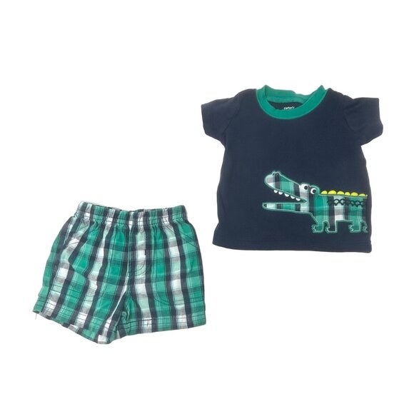 Baby Boy's Matching Outfits,  3 Pair Shorts with Matching Shirts - Size 3 Month - Picture 2 of 8